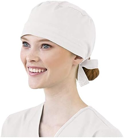 HDGTSA Kadın ve Erkek Tek Beden Çalışma Şapkası Ter Bandı Ayarlanabilir Kravat Sırt Şapkaları Baskılı