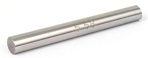 X-DREE 5.58 mm x 50mm GCR15 Silindirik Çubuk Pin Gage Ölçer Ölçme Aracı (5.58 mm x 50mm GCR15 Varilla cilíndrica Pin Gage Ölçer