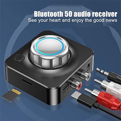 Niaviben Bluetooth 5.0 Ses Alıcısı Sdapter Destek Eklemek TF Kart MP3 Çalar