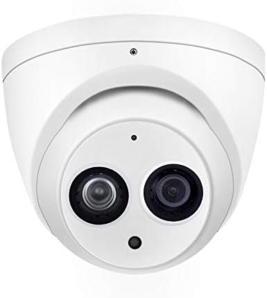 6MP Güvenlik PoE IP Kamera, IPC-HDW4631C-A, Dahili Mikrofonlu Açık CCTV Video Gözetim Sistemi Kamerası, 164ft IR Gece Görüşü,