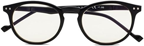 Bayanlar Bilgisayar Gözlükleri Yuvarlak Oval Mavi ışık Filtresi Okuma Gözlükleri Kadınlar