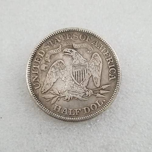 MOMOKY Kopya 1881 ABD Yarım Dolar Antika hatıra parası-Amerika Koleksiyonu Liberty & Kartal 50 Sent Sikke Morgan Gümüş Dolar